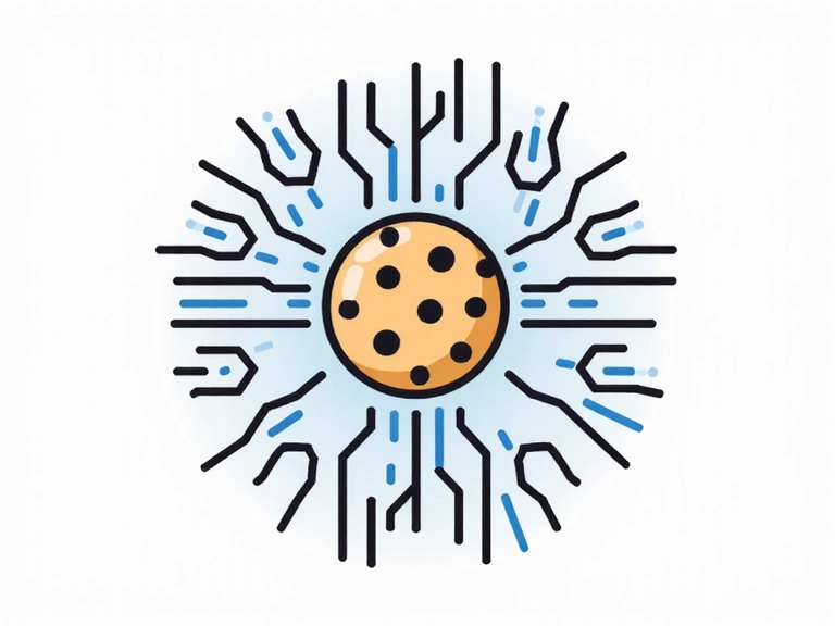 Graphiques et icônes représentant des données d'utilisation et des statistiques web